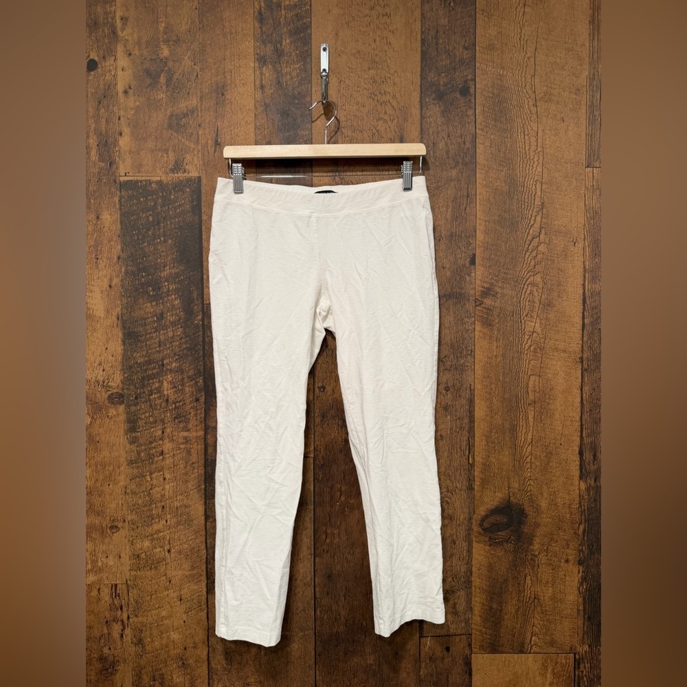 Eileen fisher white pants small 25” EUC